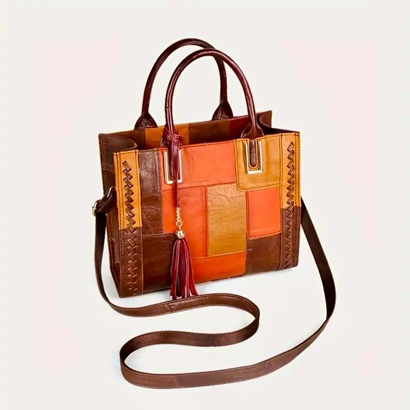 Genuine Leather~NWOT~Cobbler Legend Vintage Handmade Satchel/Shoulderbag/Tote - Picture 11 of 11